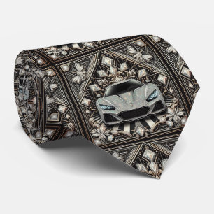 Sportscar Sportwagen Art Deco Krawatte
