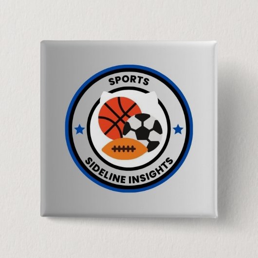 Sportschaltfläche Button (Vorderseite)
