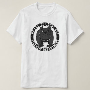Sportschuhe Wir Ließ die Hunde aus Schule Maskottc T-Shirt
