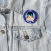 Sportsfoto Deep Blue Rahmen Button (Beispiel)
