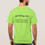 sportsfrog T-Shirt (Rückseite)