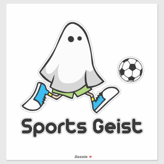 Sportsgeist Aufkleber (Blatt)