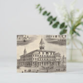 Sportsman's Hall & Hütten Postkarte (Stehend Vorderseite)