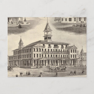 Sportsman's Hall & Hütten Postkarte