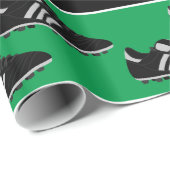 Sportsoccer Ball Schuhe Muster Party Packung Geschenkpapier (Rolleneckpunkt)