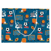 Sportspiele Große Geschenktüte (Rückseite)