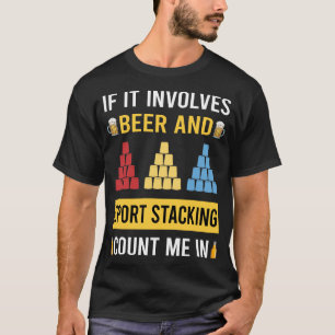 Sportstapeln Pokalstapeln Speed Stacking Tassen T-Shirt