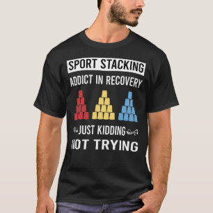 Sportstapelung Becher Stapeln Speed Stacking Beche T-Shirt