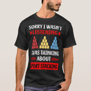 Sportstapelung Becher Stapeln Speed Stacking Tasse T-Shirt