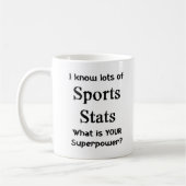 Sportstatistik Kaffeetasse (Links)