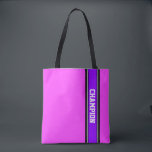 SPORTSTREIFEN - violett, schwarz, weiß Tasche<br><div class="desc">Sportstreifen Muster von EDDA Fröhlich / EDDArt | Grundlegend: ungefärbte oder farbige Streifen für Sportliebhaber | Sie vermissen andere Farben oder Produkte mit diesem Design? Kontaktieren Sie mich: contact@eddart.de oder schauen Sie hier: www.zazzle.com/eddartshop* und hier: www.zazzle.de/eddartiful* und hier: www.zazzle.com/simply_ideas* | Spread deine Nachricht!</div>
