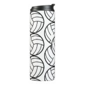 Sportsyleyball-Muster Thermosbecher (Nach links gedreht)