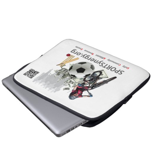 SPORTSynergy - Laptop-Sieb 13" Laptopschutzhülle (Vorne Knopf)