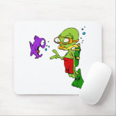 Sporttauchen-alien Mousepad (Mit Mouse)