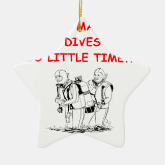 Sporttauchen Keramik Ornament