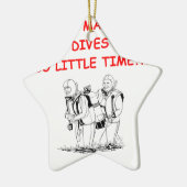 Sporttauchen Keramik Ornament (Links)