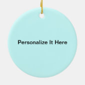 Sporttauchen-Maus Keramikornament (Hinten)