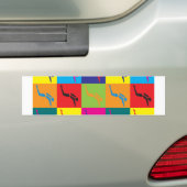 Sporttauchen-Pop-Kunst Autoaufkleber (Auf Auto)
