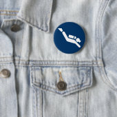 Sporttauchen-Symbol-Knopf Button (Beispiel)