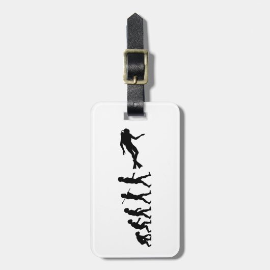 Sporttauchen-Wasser-Sport Gepäckanhänger (Vorderseite vertikal)