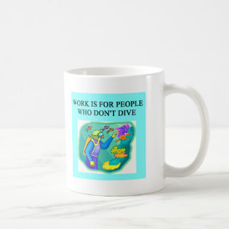 Sporttauchenentwurf Kaffeetasse