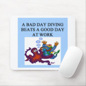 Sporttauchenentwurf Mousepad (Mit Mouse)
