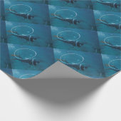 Sporttaucher Geschenkpapier (Ecke)