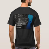 Sporttaucher, Jacques Cousteau T-Shirt (Rückseite)
