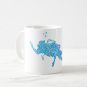 Sporttaucher Kaffeetasse (Vorderseite Links)