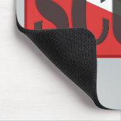 SPORTTAUCHER KOMBINIERTE ROTE MOUSEPAD (Ecke)