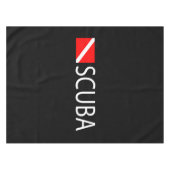 Sporttaucher Tischdecke (Vorderseite (Horizontal))