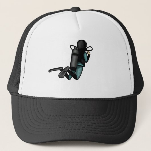 Sporttaucher Truckerkappe (Vorderseite)