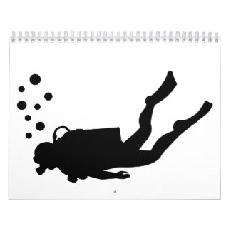 Sporttaucherblasen Kalender