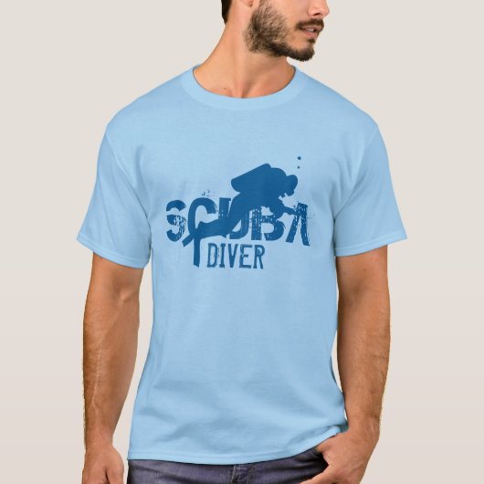 Sporttauchert-shirt T-Shirt (Vorderseite)
