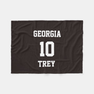 Sportteam Fan Personalisiert Licorice Fleecedecke