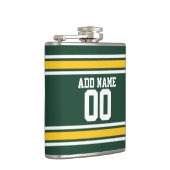 Sportteam Football Jersey Individuelle Name Nummer Flachmann (Rechts)