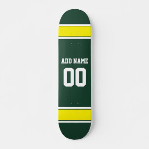Sportteam Football Jersey Individuelle Name Nummer Skateboard