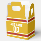 Sportteam Jersey mit Individuelle Name und Nummer Geschenkschachtel (Geöffnet)