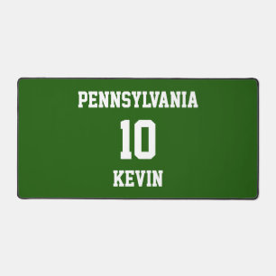 Sportteam Personalisierter Schreibtisch matt Schreibtischunterlage