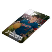 Sportteam Player (4"x6") Foto Magnet (Linke Seite)