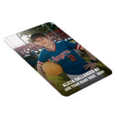 Sportteam Player (4"x6") Foto Magnet (Rechte Seite)