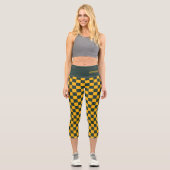Sportteam überprüft den Namen der Green Gold Schoo Capri Leggings (Vorderseite)