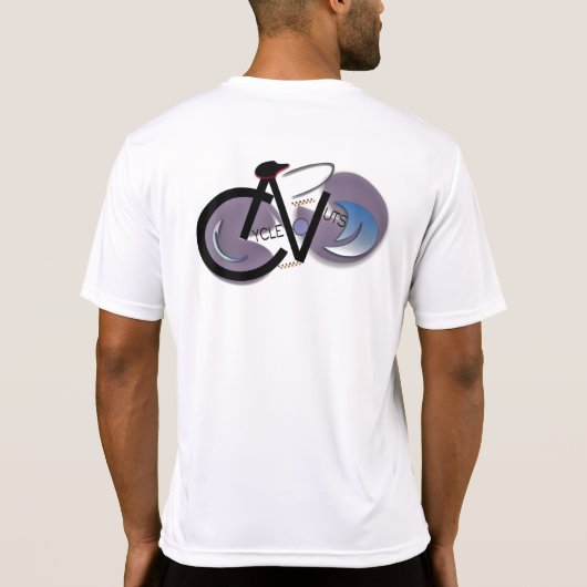 Sporttek Competitive T - Shirt CycleNuts Logo (Rückseite)