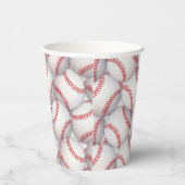 Sportthema Baseball Geburtstagsgeschenktasche Pappbecher (Rechts)
