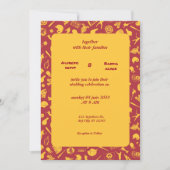 Sportthema Baseball Liebe Hochzeit Einladungen (Vorderseite)