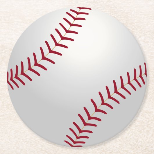 Sportthema Baseball Untersetzer (Vorderseite)