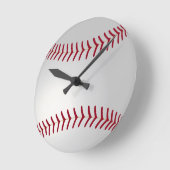 Sportthema Baseball Wall Clock Runde Wanduhr (Winkel)