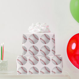 Sportthema Baseball Wrapping Paper Geschenkpapier