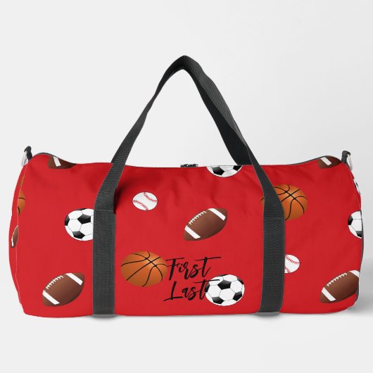 Sportthema Duffle Bag HAMbWG (Vorderseite)