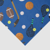 Sportthema Seidenpapier (Detail)